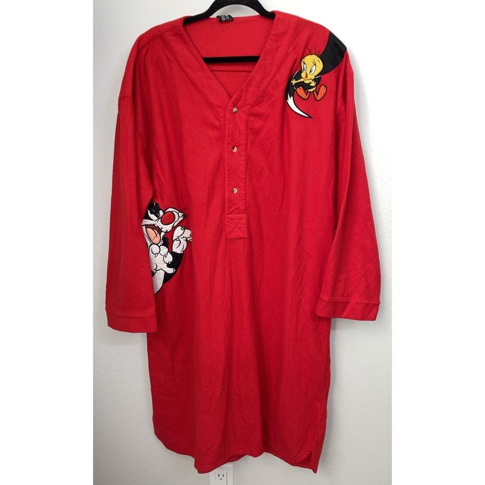 Sleepwear SYLVESTER & TWEETY Large/XL‎ Sleep Shirt WARNER BROS STUDIO STORE